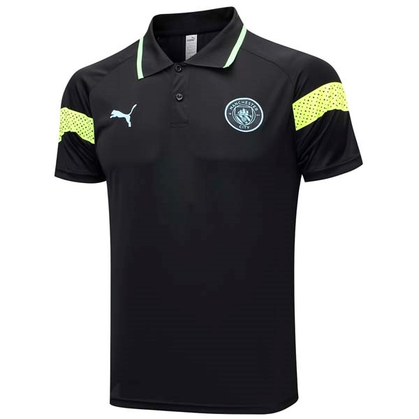 Polo Manchester City 2023-24 Schwarz